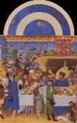 LIMBOURG brothers The Very Rich House of the Duc of Berry china oil painting reproduction